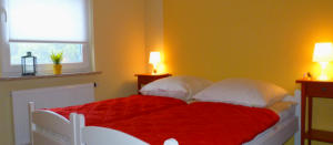 Ferienwohnung Fehmarn- Moderne Schlafzimmer mit bequemen Matratzen