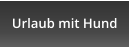 Urlaub mit Hund